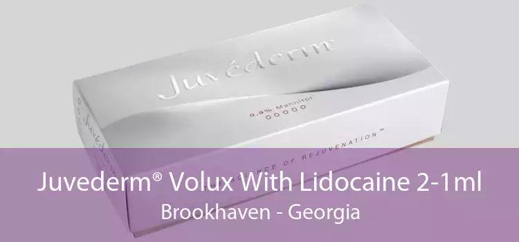 Juvederm® Volux With Lidocaine 2-1ml Brookhaven - Georgia