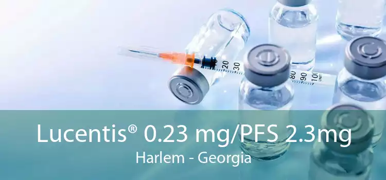 Lucentis® 0.23 mg/PFS 2.3mg Harlem - Georgia
