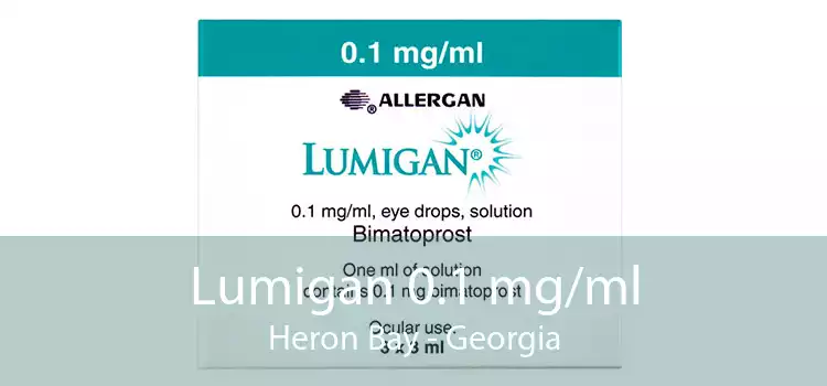 Lumigan 0.1 mg/ml Heron Bay - Georgia