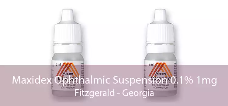 Maxidex Ophthalmic Suspension 0.1% 1mg Fitzgerald - Georgia