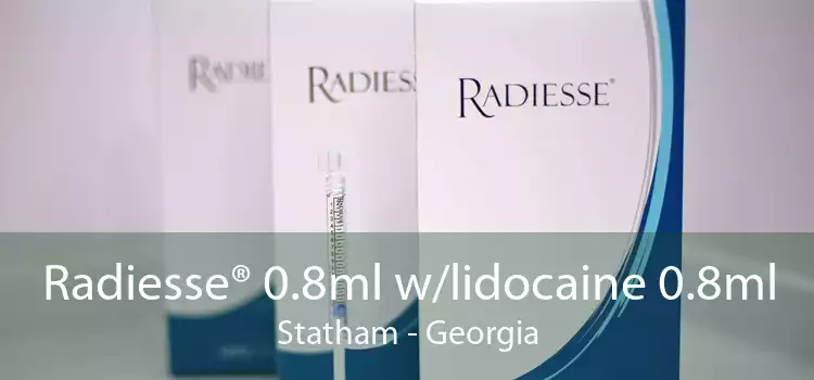Radiesse® 0.8ml w/lidocaine 0.8ml Statham - Georgia