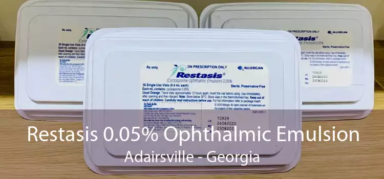 Restasis 0.05% Ophthalmic Emulsion Adairsville - Georgia
