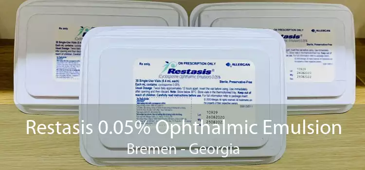 Restasis 0.05% Ophthalmic Emulsion Bremen - Georgia