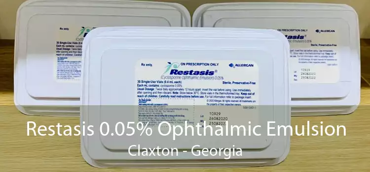 Restasis 0.05% Ophthalmic Emulsion Claxton - Georgia