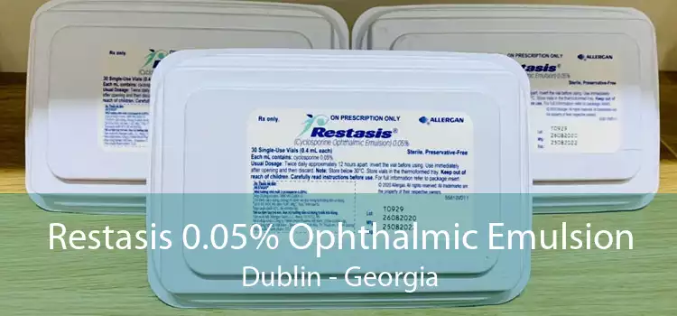 Restasis 0.05% Ophthalmic Emulsion Dublin - Georgia