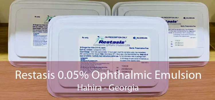 Restasis 0.05% Ophthalmic Emulsion Hahira - Georgia