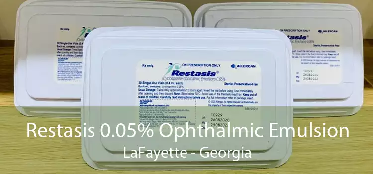 Restasis 0.05% Ophthalmic Emulsion LaFayette - Georgia