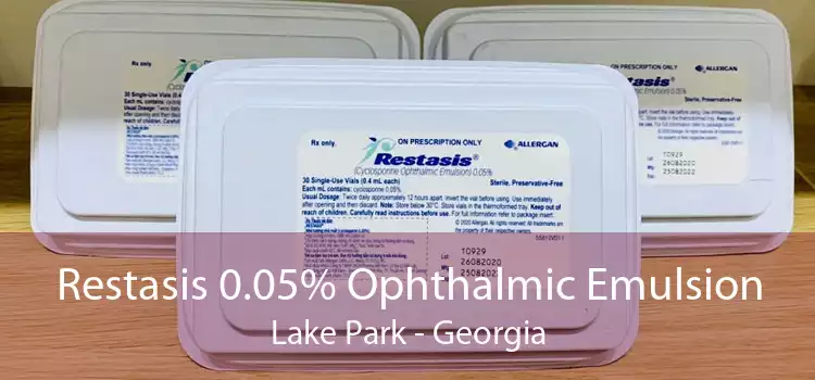 Restasis 0.05% Ophthalmic Emulsion Lake Park - Georgia