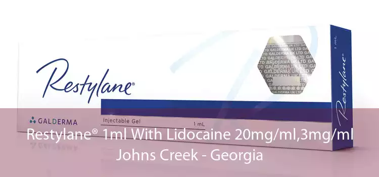 Restylane® 1ml With Lidocaine 20mg/ml,3mg/ml Johns Creek - Georgia