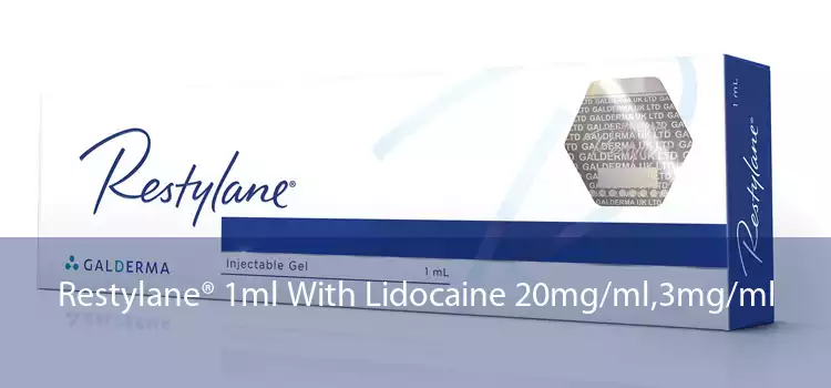 Restylane® 1ml With Lidocaine 20mg/ml,3mg/ml 