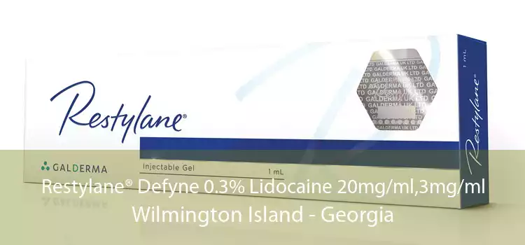Restylane® Defyne 0.3% Lidocaine 20mg/ml,3mg/ml Wilmington Island - Georgia