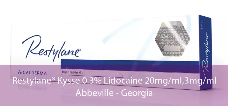 Restylane® Kysse 0.3% Lidocaine 20mg/ml,3mg/ml Abbeville - Georgia