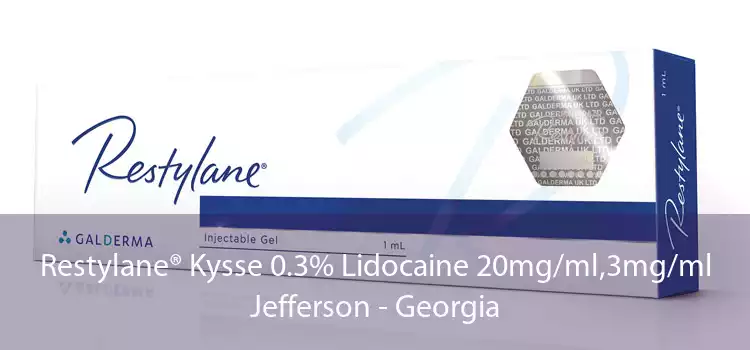 Restylane® Kysse 0.3% Lidocaine 20mg/ml,3mg/ml Jefferson - Georgia