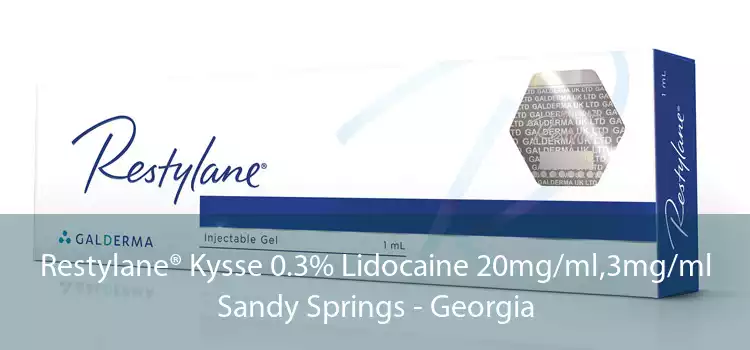 Restylane® Kysse 0.3% Lidocaine 20mg/ml,3mg/ml Sandy Springs - Georgia