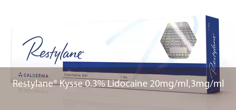 Restylane® Kysse 0.3% Lidocaine 20mg/ml,3mg/ml 