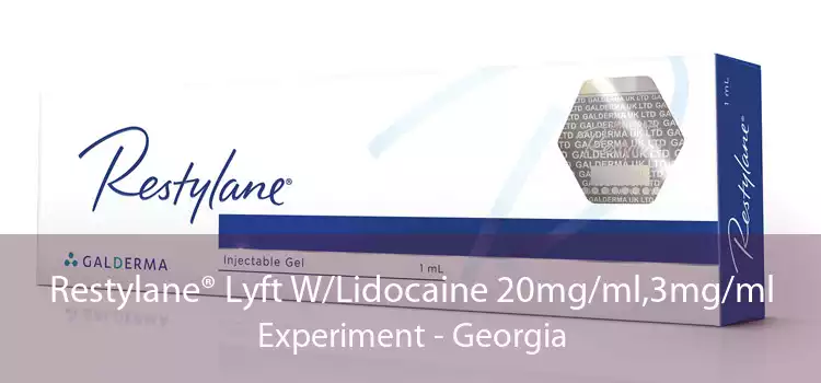 Restylane® Lyft W/Lidocaine 20mg/ml,3mg/ml Experiment - Georgia