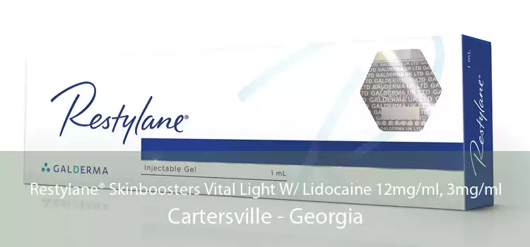 Restylane® Skinboosters Vital Light W/ Lidocaine 12mg/ml, 3mg/ml Cartersville - Georgia