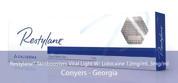 Restylane® Skinboosters Vital Light W/ Lidocaine 12mg/ml, 3mg/ml Conyers - Georgia