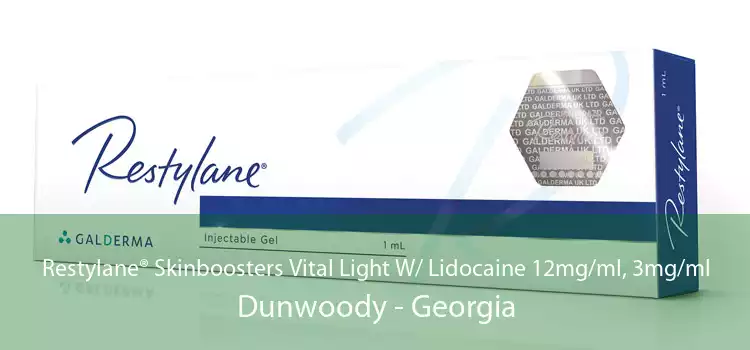 Restylane® Skinboosters Vital Light W/ Lidocaine 12mg/ml, 3mg/ml Dunwoody - Georgia