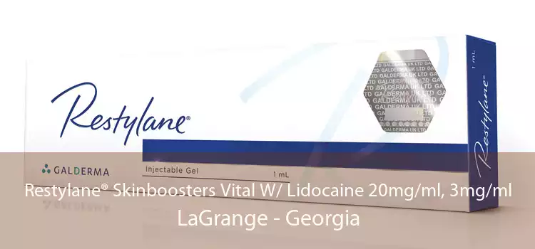 Restylane® Skinboosters Vital W/ Lidocaine 20mg/ml, 3mg/ml LaGrange - Georgia