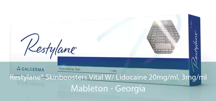 Restylane® Skinboosters Vital W/ Lidocaine 20mg/ml, 3mg/ml Mableton - Georgia