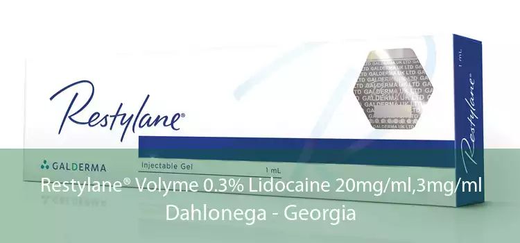Restylane® Volyme 0.3% Lidocaine 20mg/ml,3mg/ml Dahlonega - Georgia