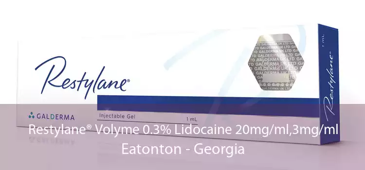 Restylane® Volyme 0.3% Lidocaine 20mg/ml,3mg/ml Eatonton - Georgia