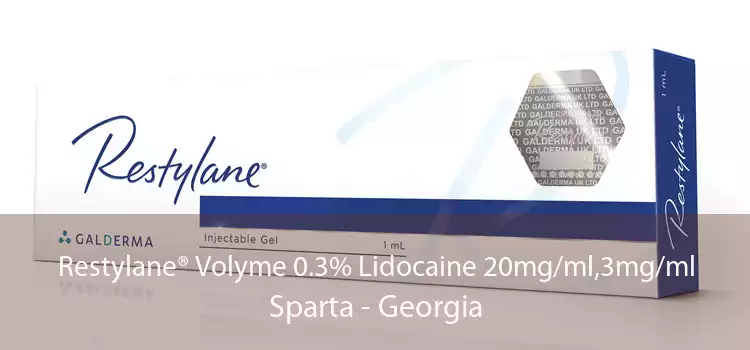 Restylane® Volyme 0.3% Lidocaine 20mg/ml,3mg/ml Sparta - Georgia