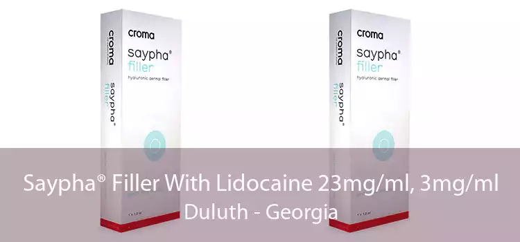 Saypha® Filler With Lidocaine 23mg/ml, 3mg/ml Duluth - Georgia