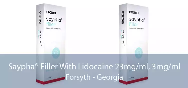 Saypha® Filler With Lidocaine 23mg/ml, 3mg/ml Forsyth - Georgia