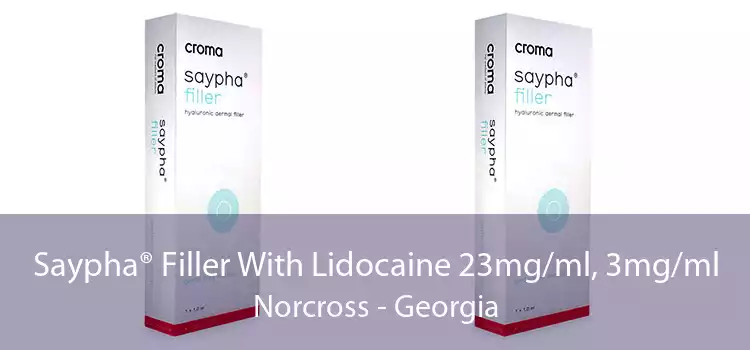 Saypha® Filler With Lidocaine 23mg/ml, 3mg/ml Norcross - Georgia