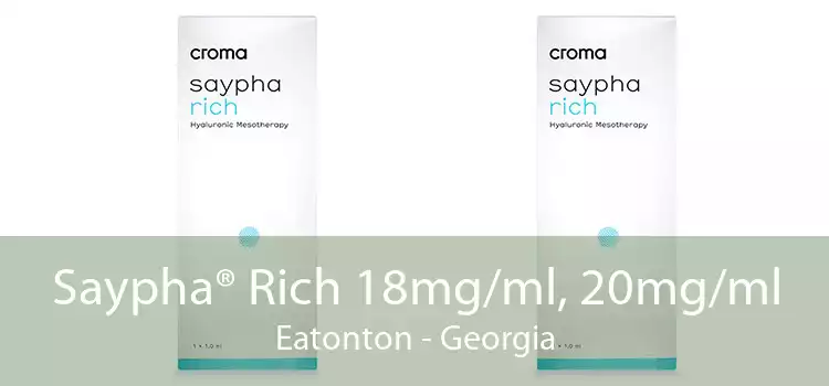 Saypha® Rich 18mg/ml, 20mg/ml Eatonton - Georgia