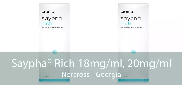 Saypha® Rich 18mg/ml, 20mg/ml Norcross - Georgia