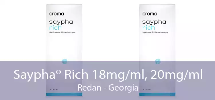 Saypha® Rich 18mg/ml, 20mg/ml Redan - Georgia