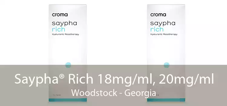 Saypha® Rich 18mg/ml, 20mg/ml Woodstock - Georgia