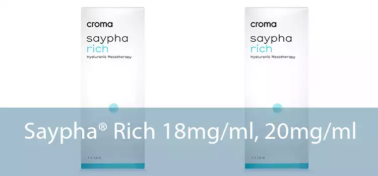 Saypha® Rich 18mg/ml, 20mg/ml 