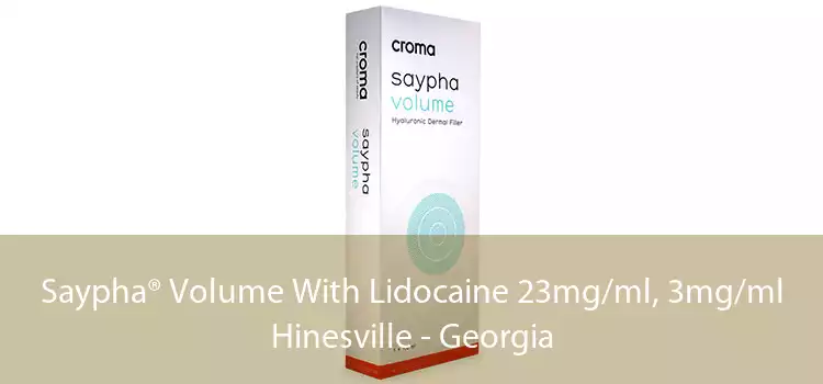 Saypha® Volume With Lidocaine 23mg/ml, 3mg/ml Hinesville - Georgia