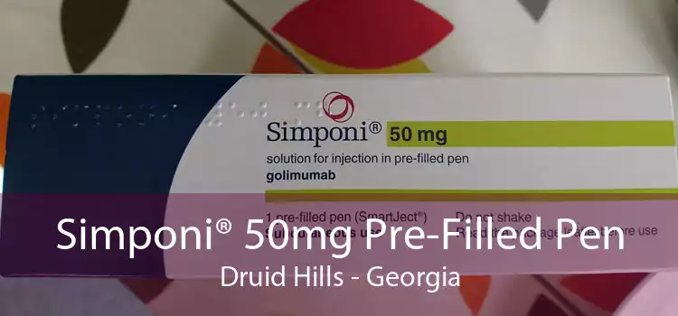 Simponi® 50mg Pre-Filled Pen Druid Hills - Georgia