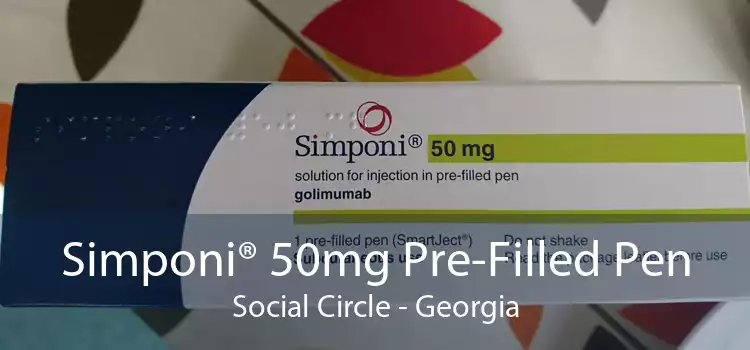 Simponi® 50mg Pre-Filled Pen Social Circle - Georgia