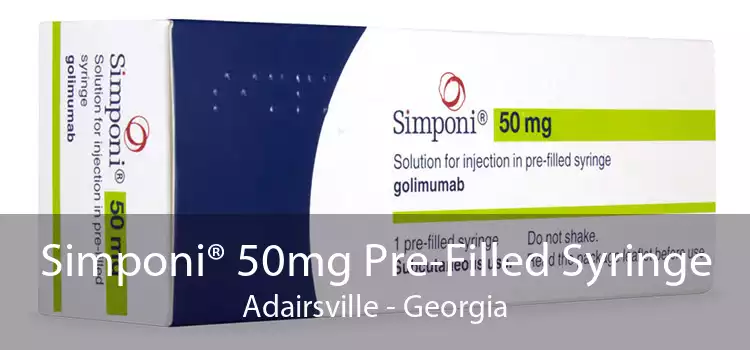 Simponi® 50mg Pre-Filled Syringe Adairsville - Georgia