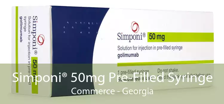 Simponi® 50mg Pre-Filled Syringe Commerce - Georgia