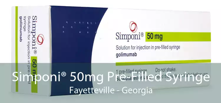 Simponi® 50mg Pre-Filled Syringe Fayetteville - Georgia