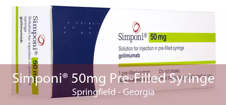 Simponi® 50mg Pre-Filled Syringe Springfield - Georgia