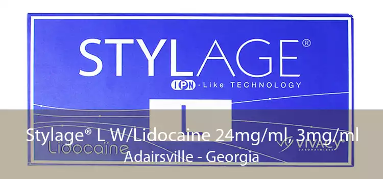 Stylage® L W/Lidocaine 24mg/ml, 3mg/ml Adairsville - Georgia