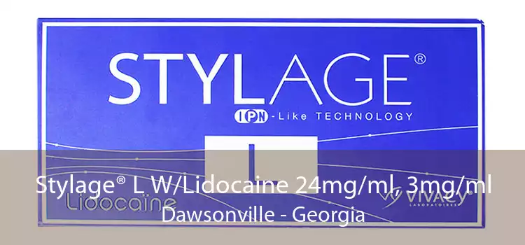 Stylage® L W/Lidocaine 24mg/ml, 3mg/ml Dawsonville - Georgia