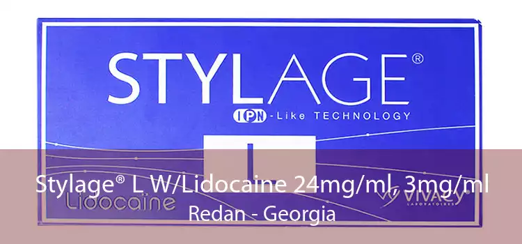 Stylage® L W/Lidocaine 24mg/ml, 3mg/ml Redan - Georgia