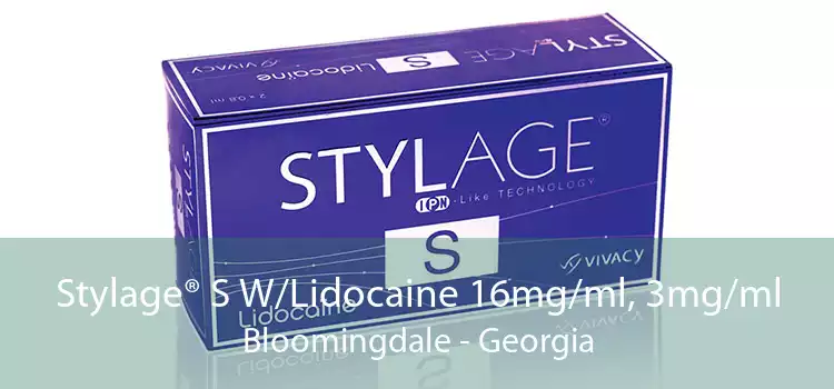 Stylage® S W/Lidocaine 16mg/ml, 3mg/ml Bloomingdale - Georgia
