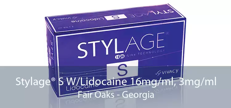Stylage® S W/Lidocaine 16mg/ml, 3mg/ml Fair Oaks - Georgia