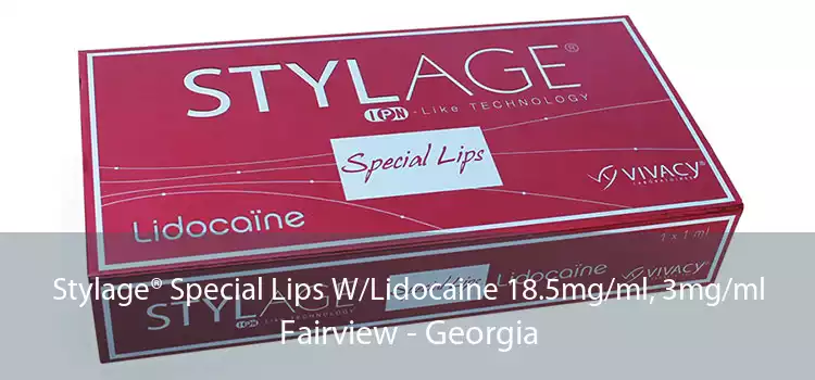 Stylage® Special Lips W/Lidocaine 18.5mg/ml, 3mg/ml Fairview - Georgia