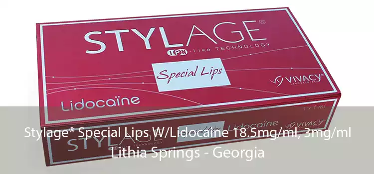 Stylage® Special Lips W/Lidocaine 18.5mg/ml, 3mg/ml Lithia Springs - Georgia